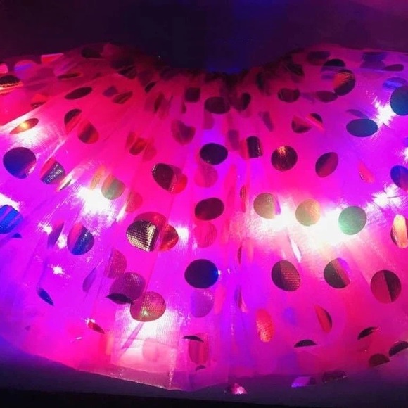 Light up tutu Sparkle LED Tutu Length 11" - Picture 1 of 8